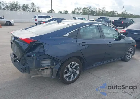 2018 Honda Civic Ex from USA, damaged, VIN 19XFC2F77JE017193